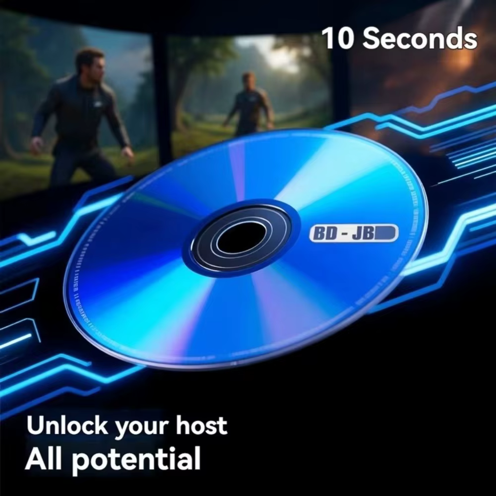 BD-JB disque aucun PC nécessaire jouer jeux de sauvegarde tout-en-un Jailbreak Disc brassage à domicile 1 clic botte pour PS4 pour micrologiciel 9.0-12.02