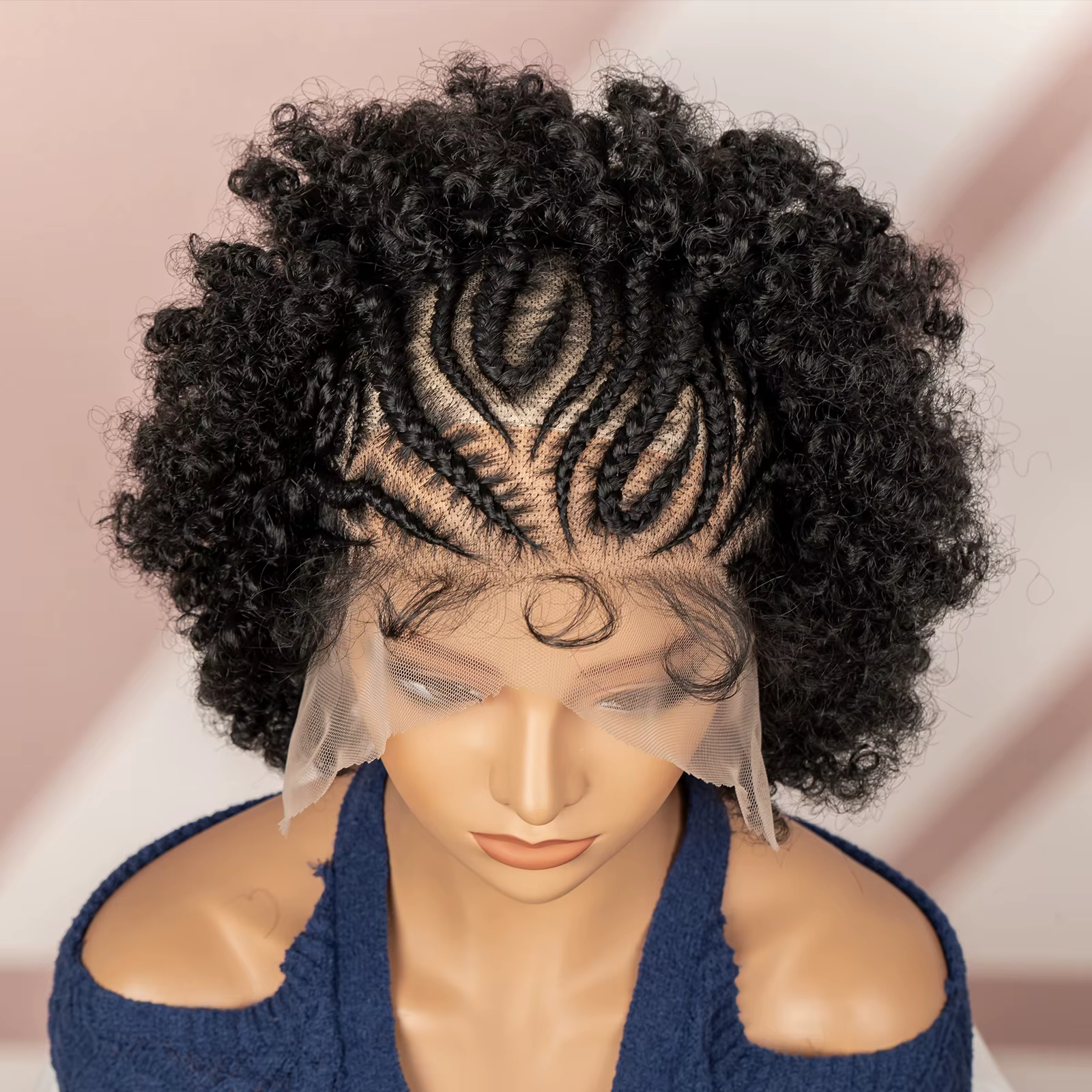 Perruque Afro crépue bouclée