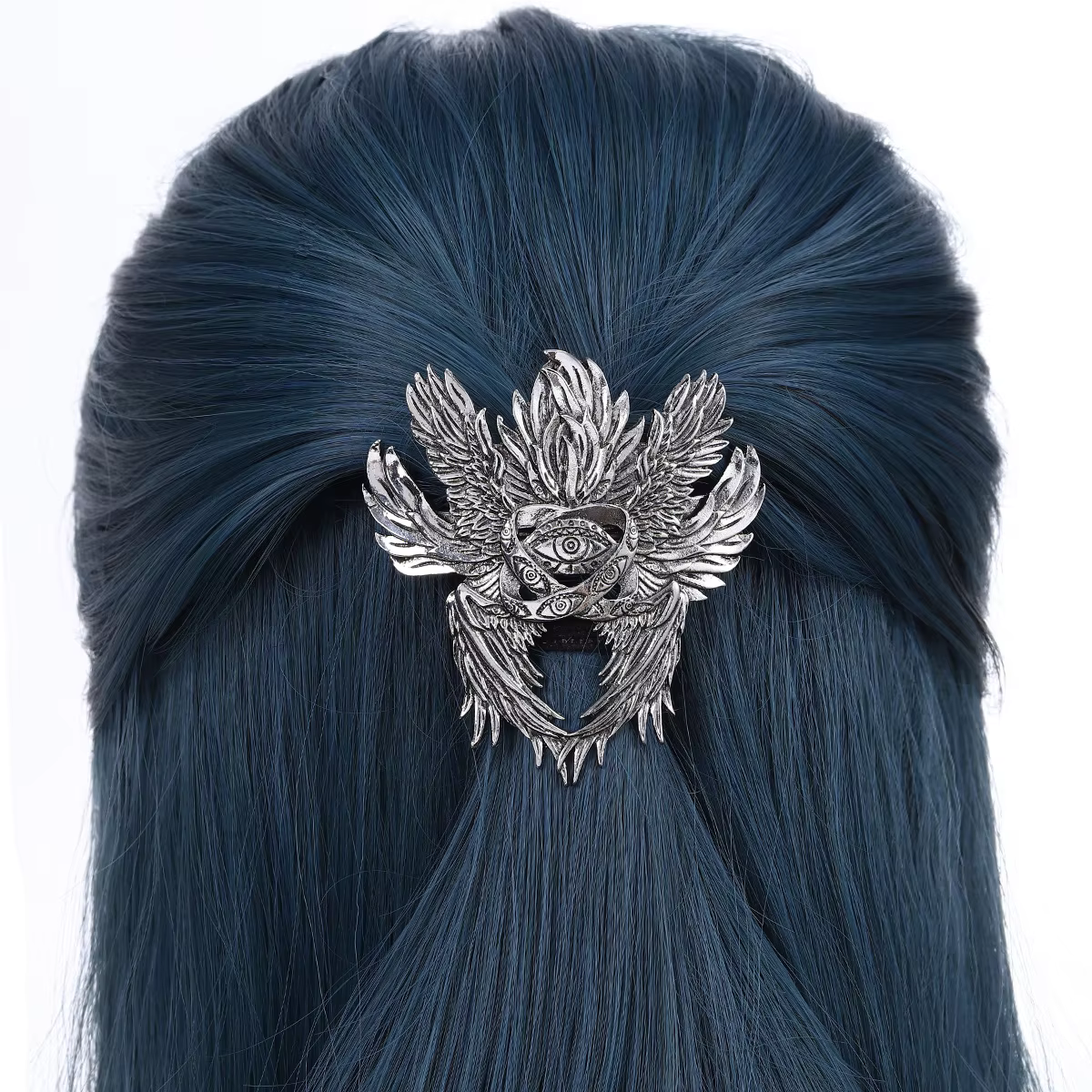 Pince à cheveux Viking rétro à Six ailes