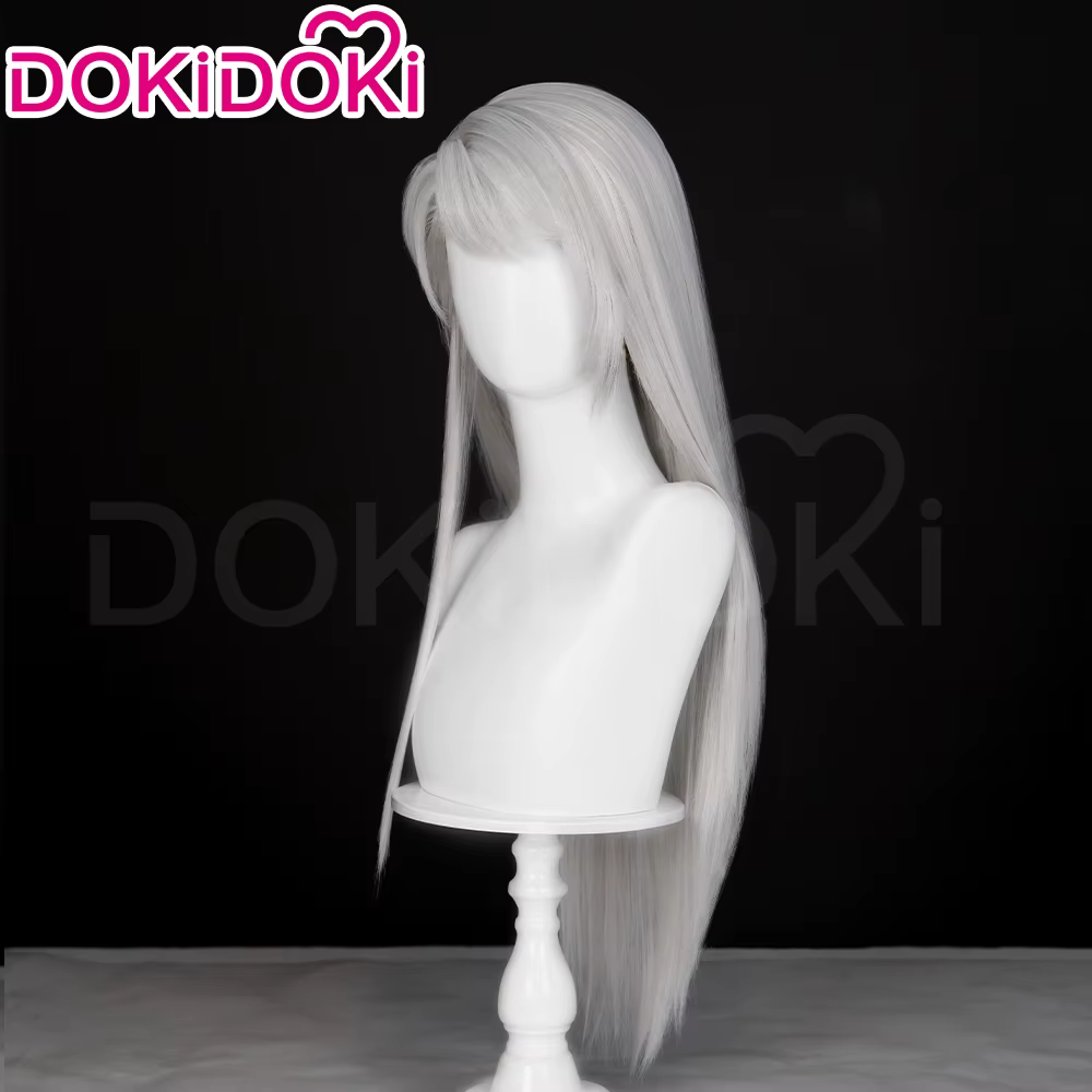 EN STOCK Sylus Rafayel héroïne avant dentelle perruque jeu amour et espace profond DokiDoki femmes 75 cm cheveux violets