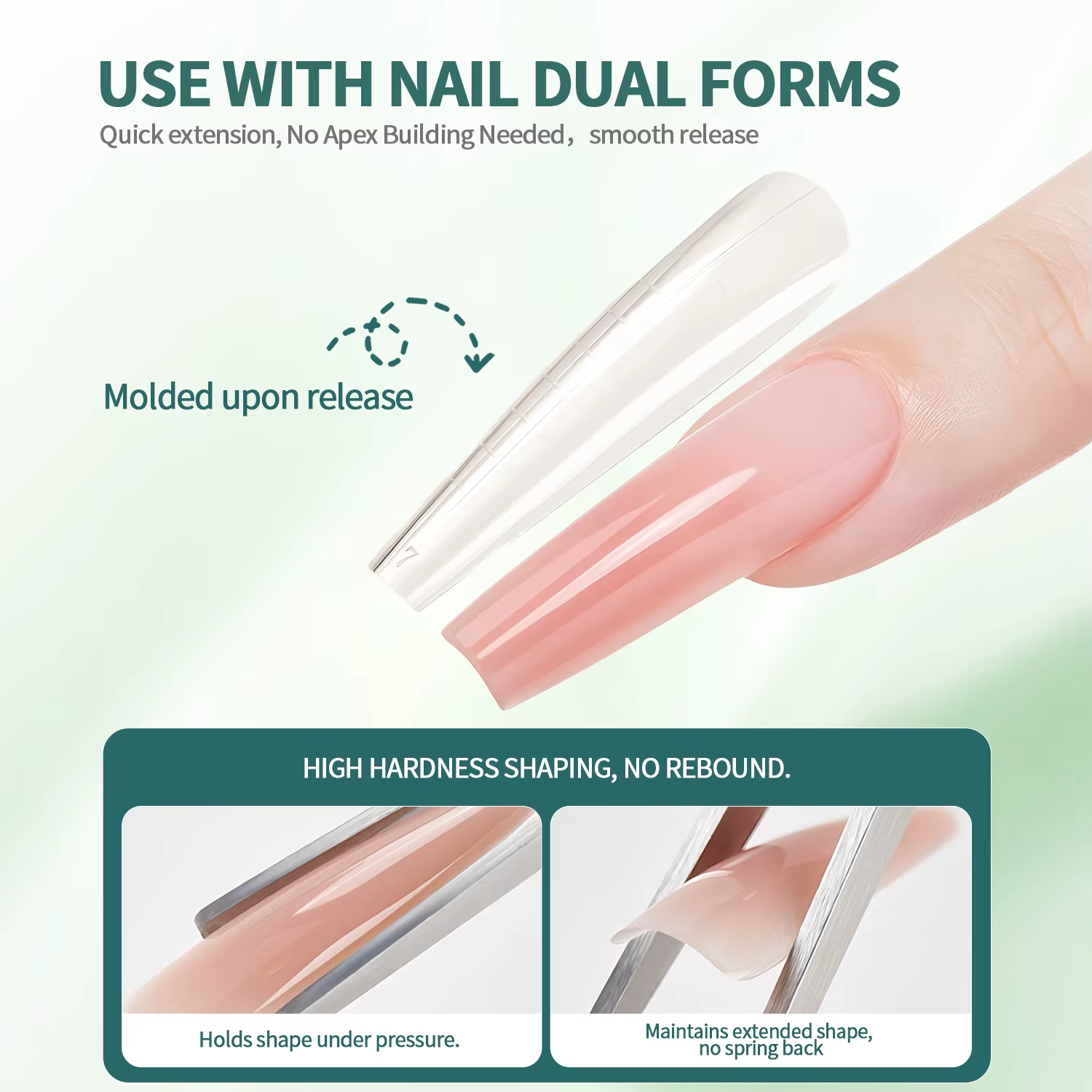 Nailpop 30/100g Gel dur laiteux lisse UV Gel pour ongles pour Extension rapide longue durée tremper le constructeur d'ongles Gel Nail Art manucure