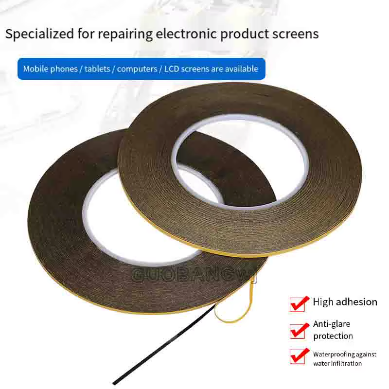 1 pièces 50M X 1-20mm Double face Super collant ruban d'extension de cheveux