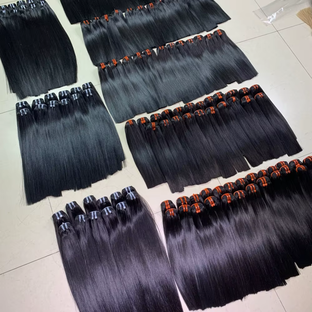 Extensions de Cheveux Humains Vierges Bruts Non Traités 100% Naturels