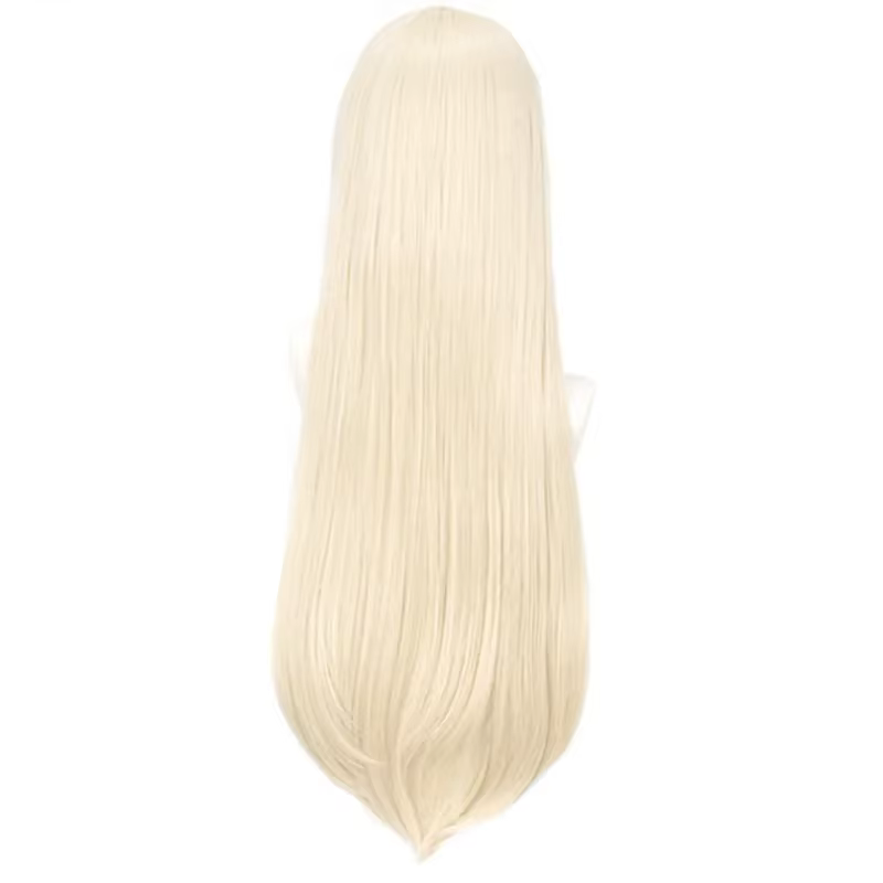 Perruque longue ondulée blonde Lady Gaga