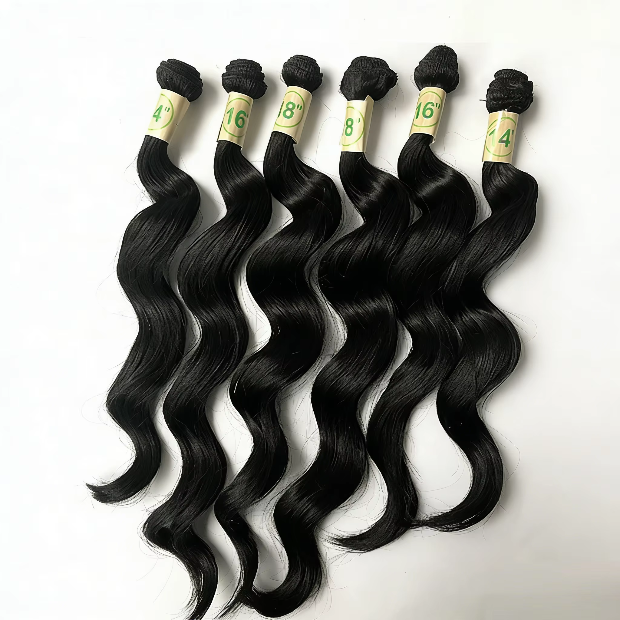Adorables tissages et mélange de cheveux synthétiques