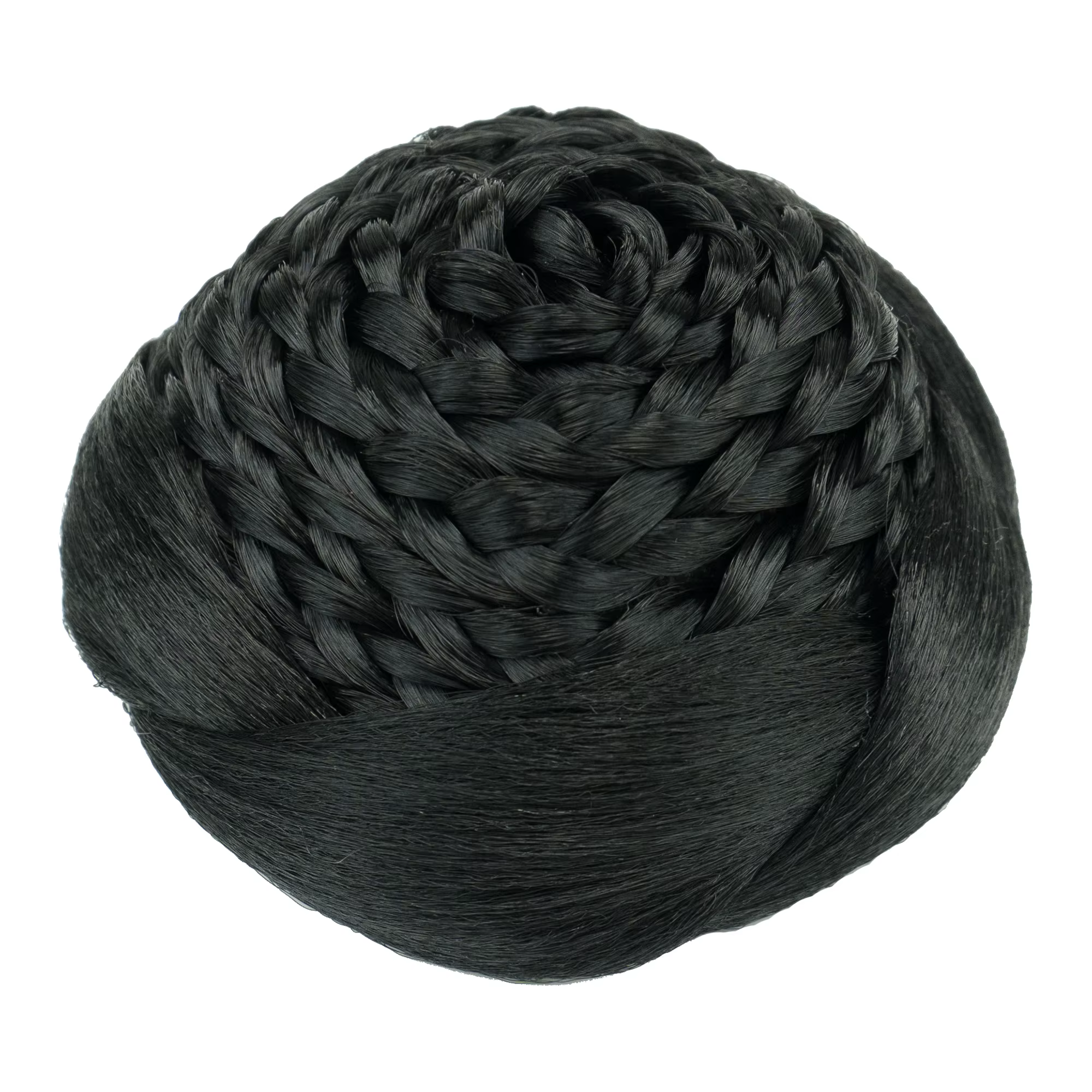 Cheveux synthétiques tressés Chignon danseur couverture de cheveux beignet postiches chouchous Chignon Afro bouffant chignons pour les femmes