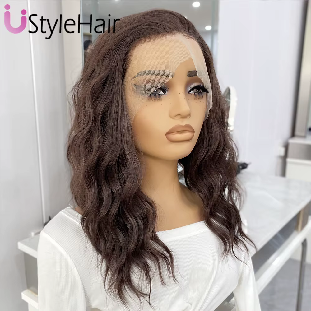 UStyleHair – perruque Lace Front Wig synthétique brune