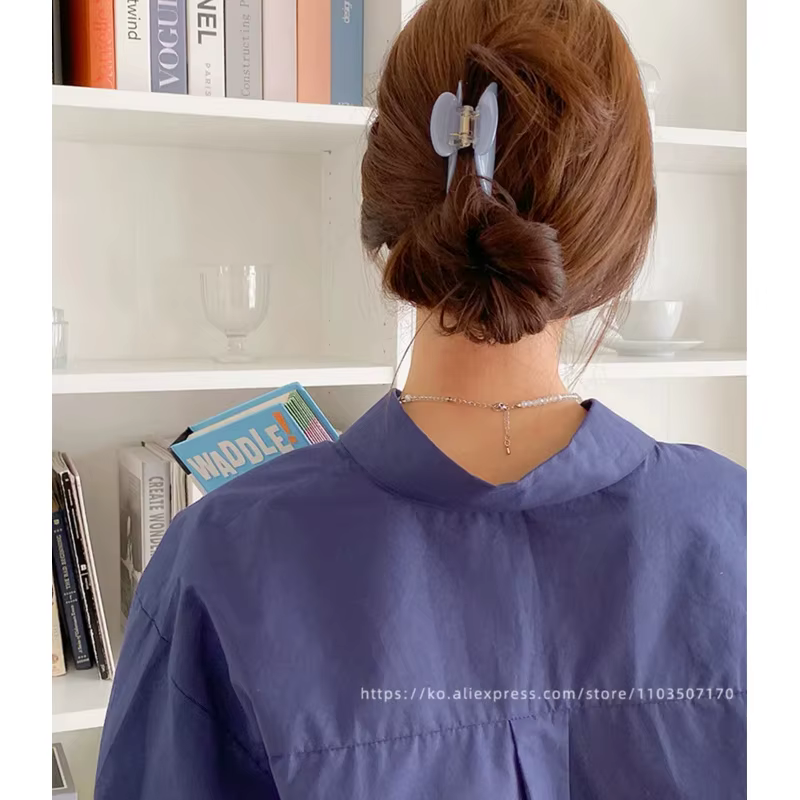 Pince à cheveux de décodage coréen simple et à la mode