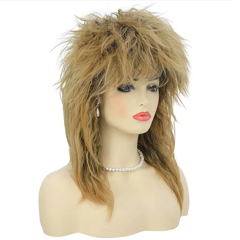 HAIRChain-Perruque blonde à gros cheveux pour femme