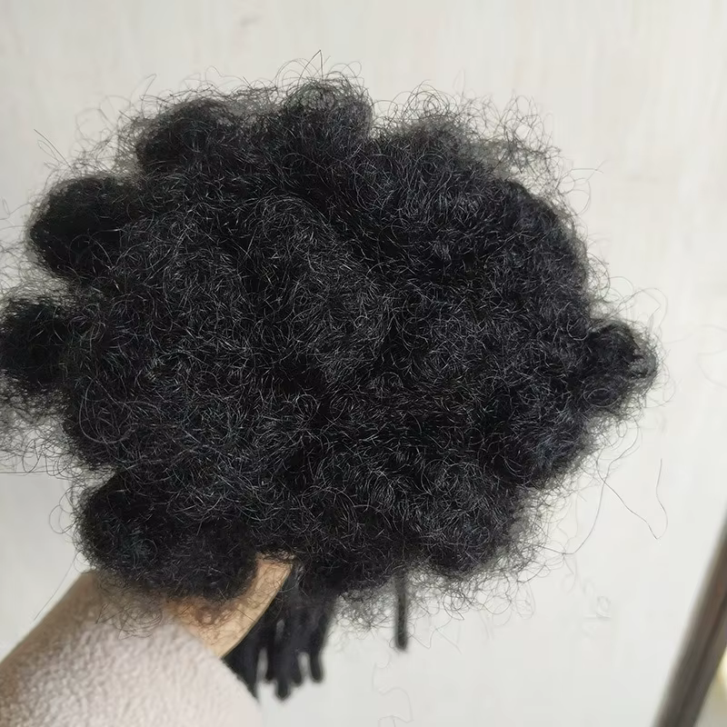 Extensions de dreadlocks faites à la main en cheveux humains 0