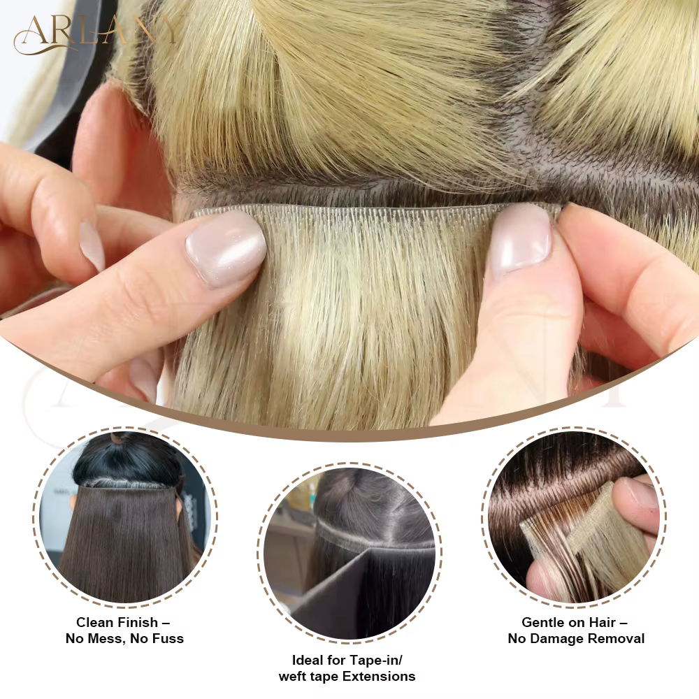 ARLANY ruban dans les Extensions rouleau de ruban simple face pour Extensions de cheveux 3 Yards remplacement système de cheveux ruban perruque bande forte tenue