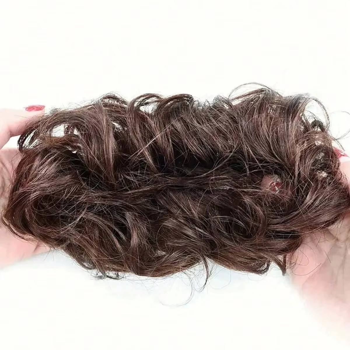 1 pièce postiche chignon en soie artificielle