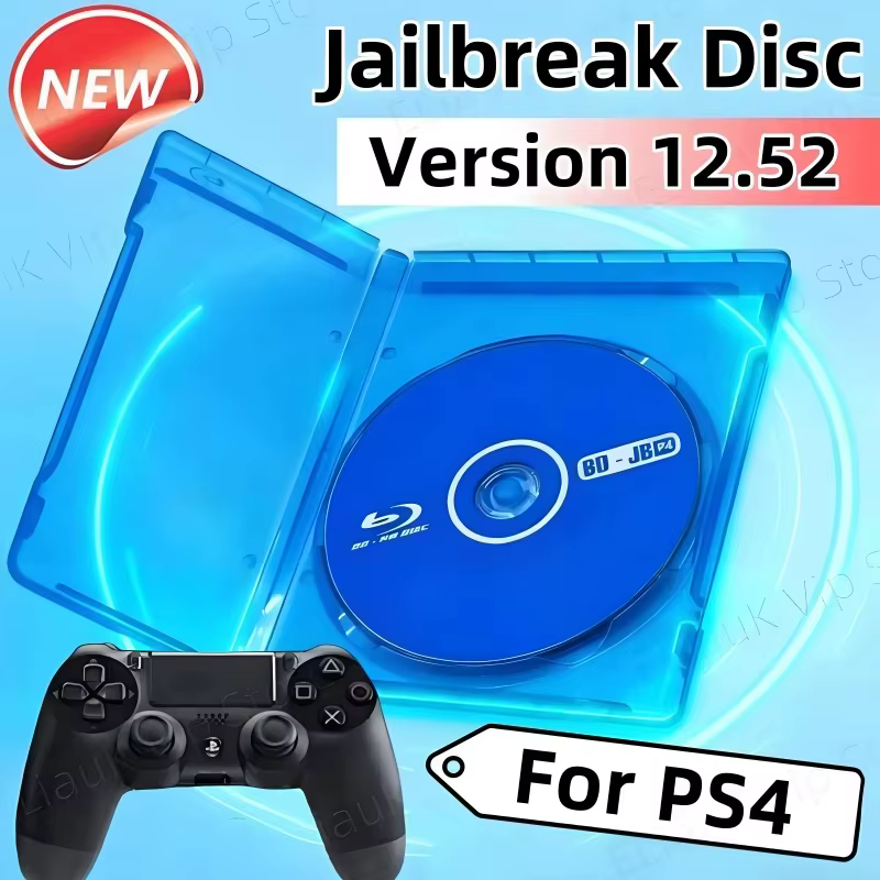Ultimate PS4 tout-en-un Jailbreak Gold Disc Bootable éjection charge utile pour le micrologiciel 9.0-12.52 jeux de brassage à domicile et de sauvegarde Jailbreak Disc