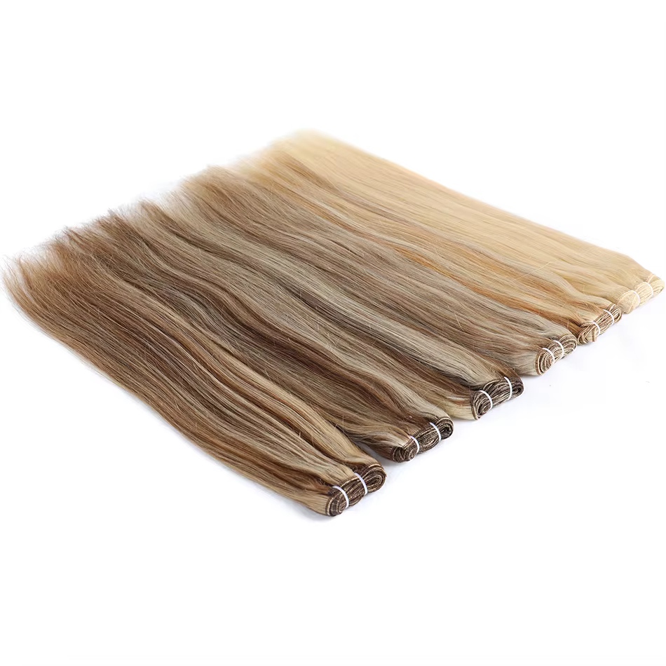 Bundles de cheveux humains raides en surbrillance