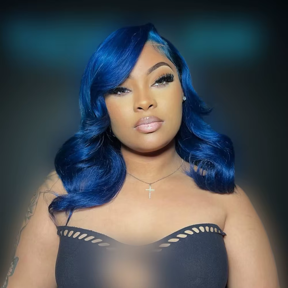 Blue Wear Go Glueless Wig