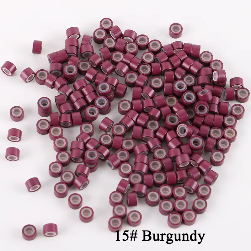 10 000 pièces/sac, micro-anneaux pour extensions de cheveux