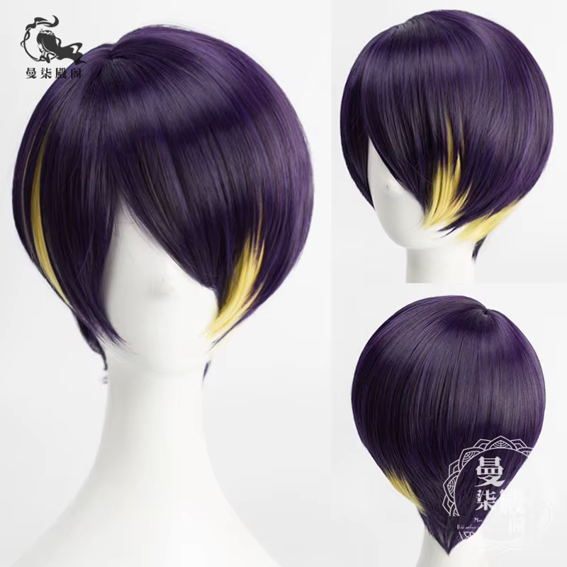 Ensemble de perruques Cosplay pour Halloween, Cosplay ES Morisawa Chiaki Shinobu Sengoku Shinkai Kanata Nagumo tedora Takamine Midori