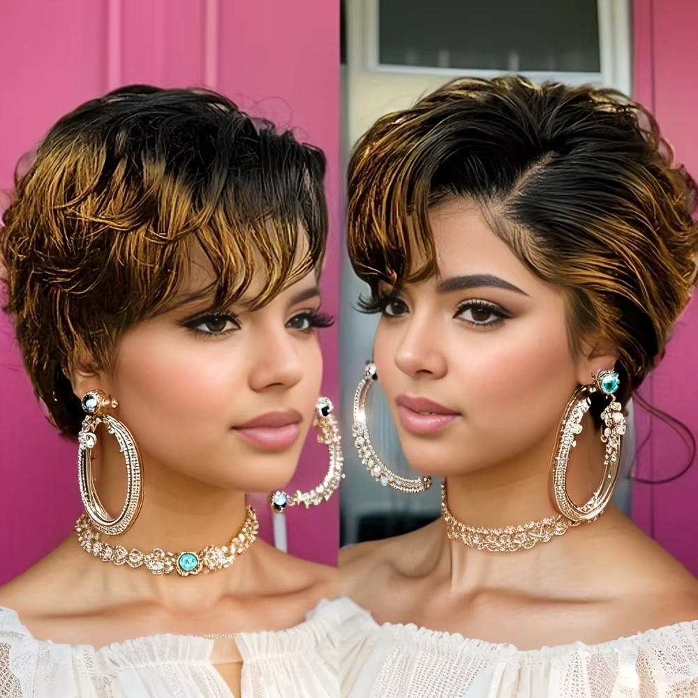 Perruque Lace Front Wig naturelle transparente