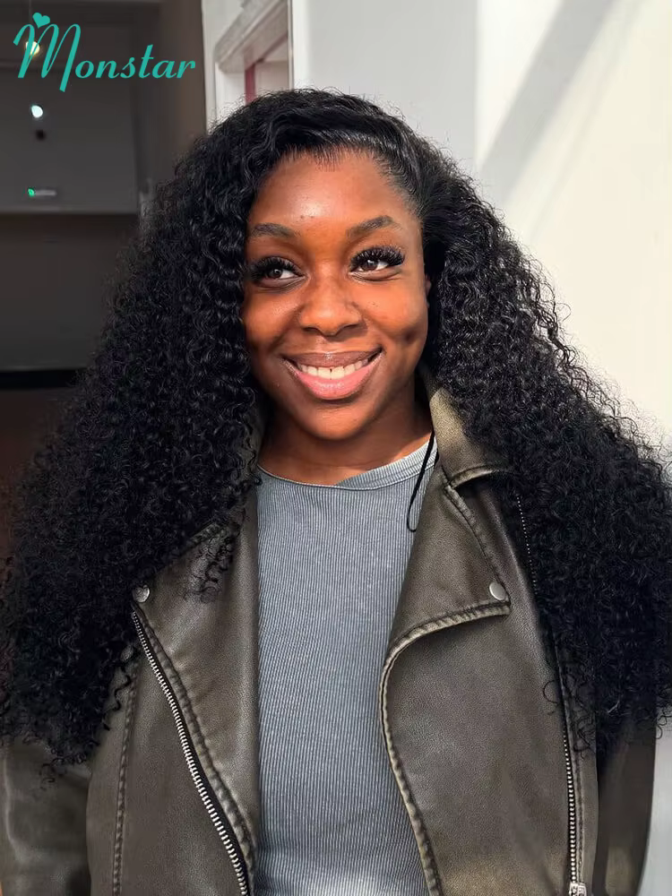 M délié Invisible 13x4 HD pleine dentelle frontale perruque de cheveux humains impeccable Lagos