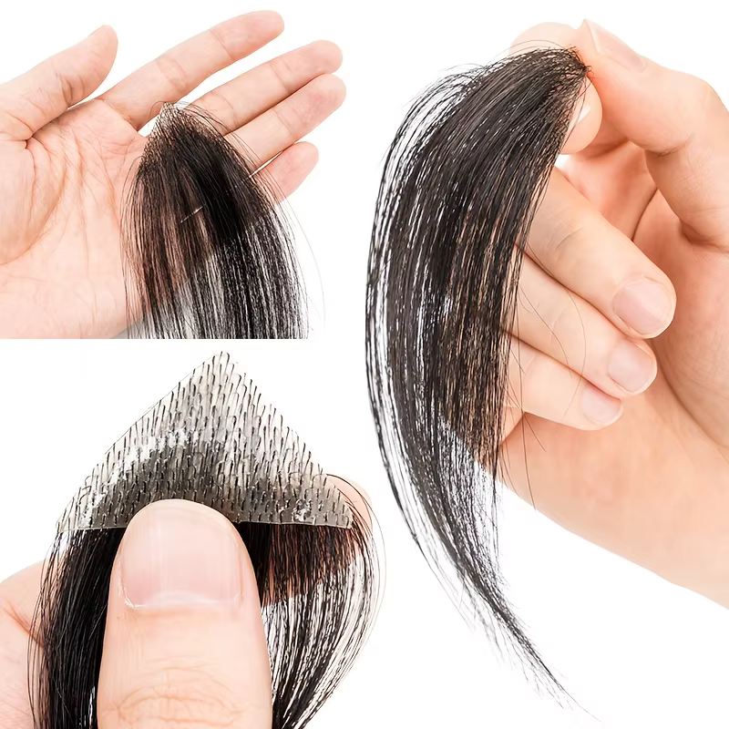 Lot de 2 postiches ultra-fins en PU