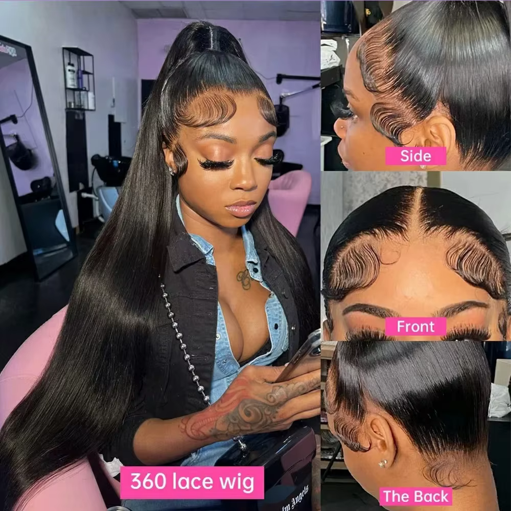 Perruque Lace Front Wig naturelle sans colle