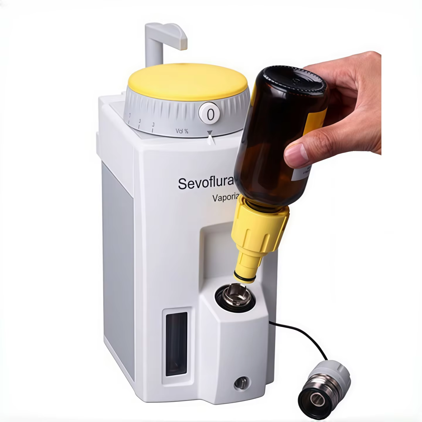 Adaptateur à remplissage rapide Key-Fil pour la distribution de médicaments d'anesthésie d' Isoflurane, remplissage facile, remplissage rapide