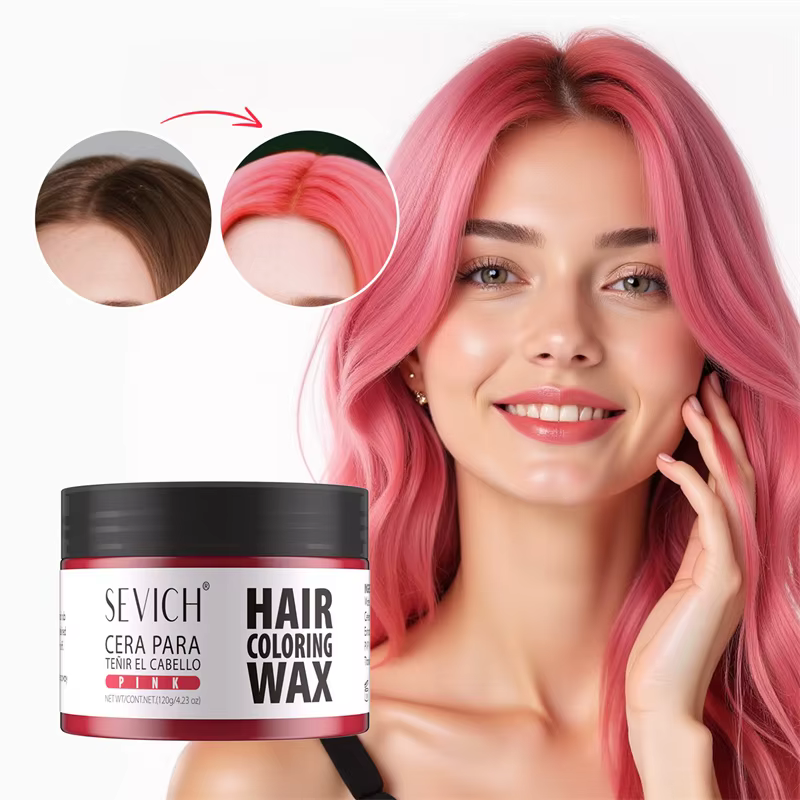 Cire de couleur de cheveux