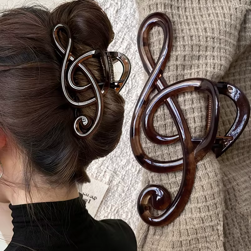 Pince à cheveux grande taille pour femme