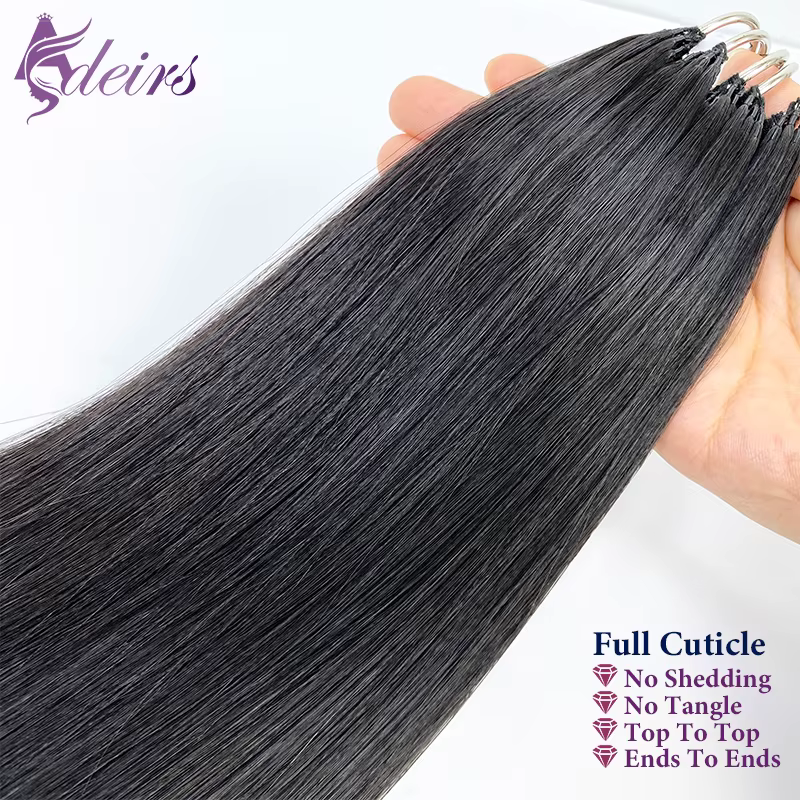 ADEIRS nouvelles extensions de cheveux en plumes 100%