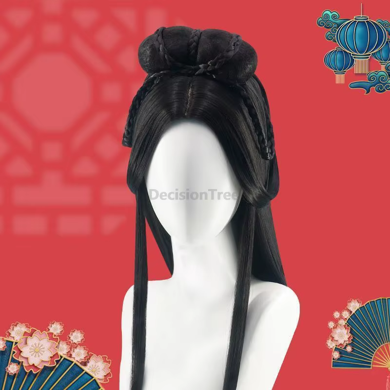 Perruque pour femme style dynastie Han chinoise 2026