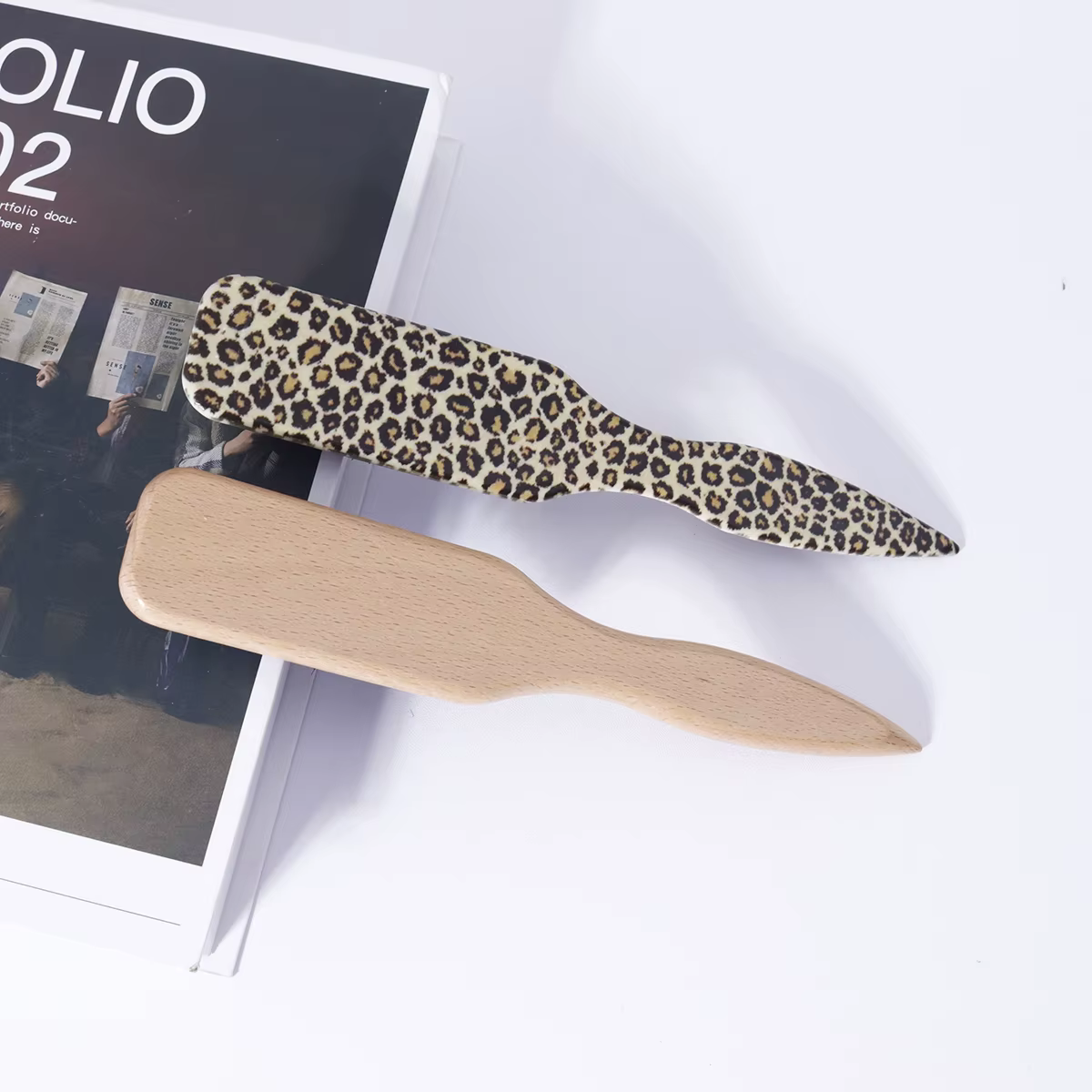 Brosse à cheveux à queue pointue