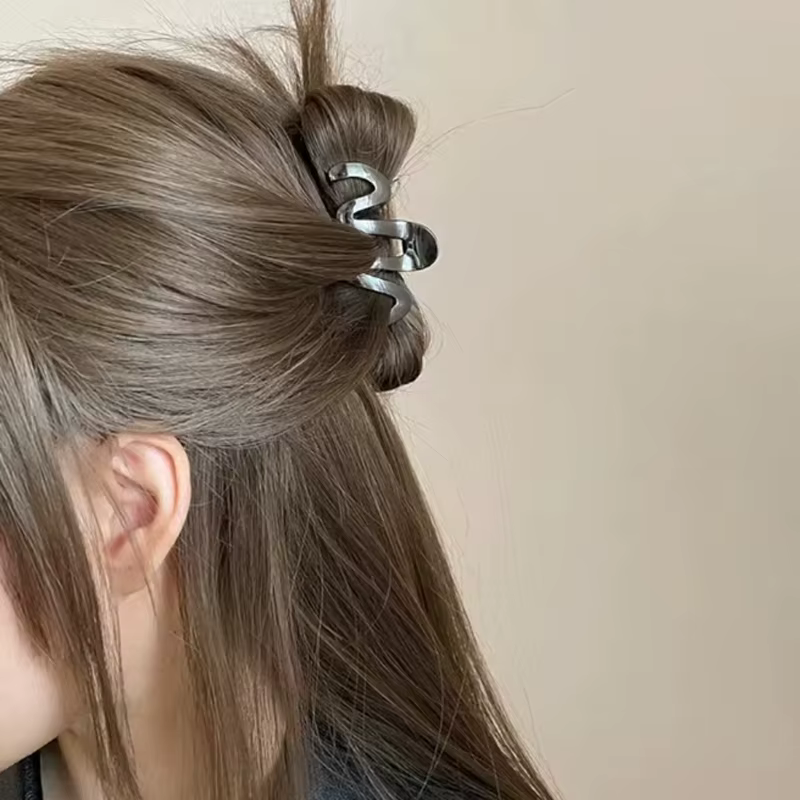 Pinces à cheveux en métal tendance pour femmes et filles