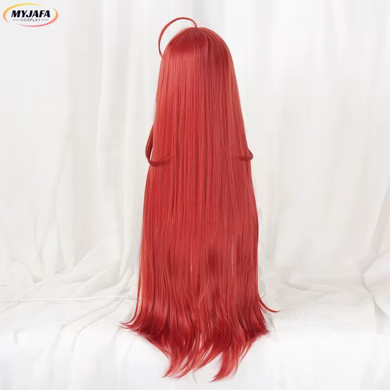 Perruque de Cosplay Anime Nakano Itsuki rouge