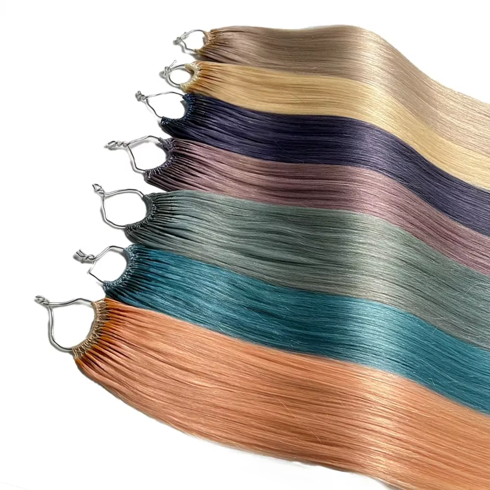 Extensions de cheveux DIYOMO en coton Remy vierge