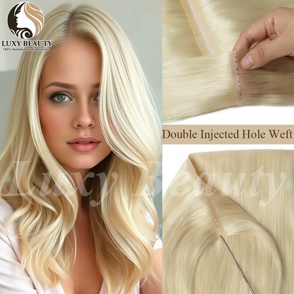 Extensions de cheveux humains Balayage Blond