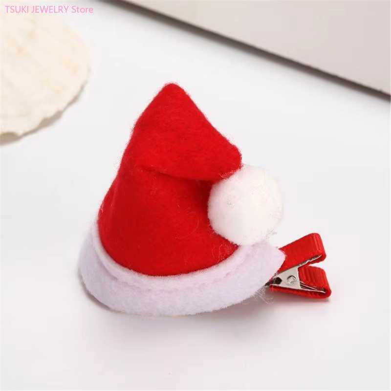 62KE – pince à cheveux pour chapeau noël