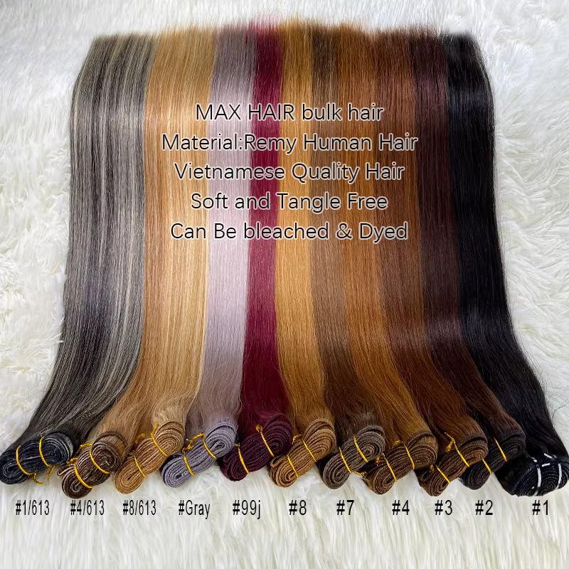 Extensions de cheveux naturels 100 % humains REMI pour femmes