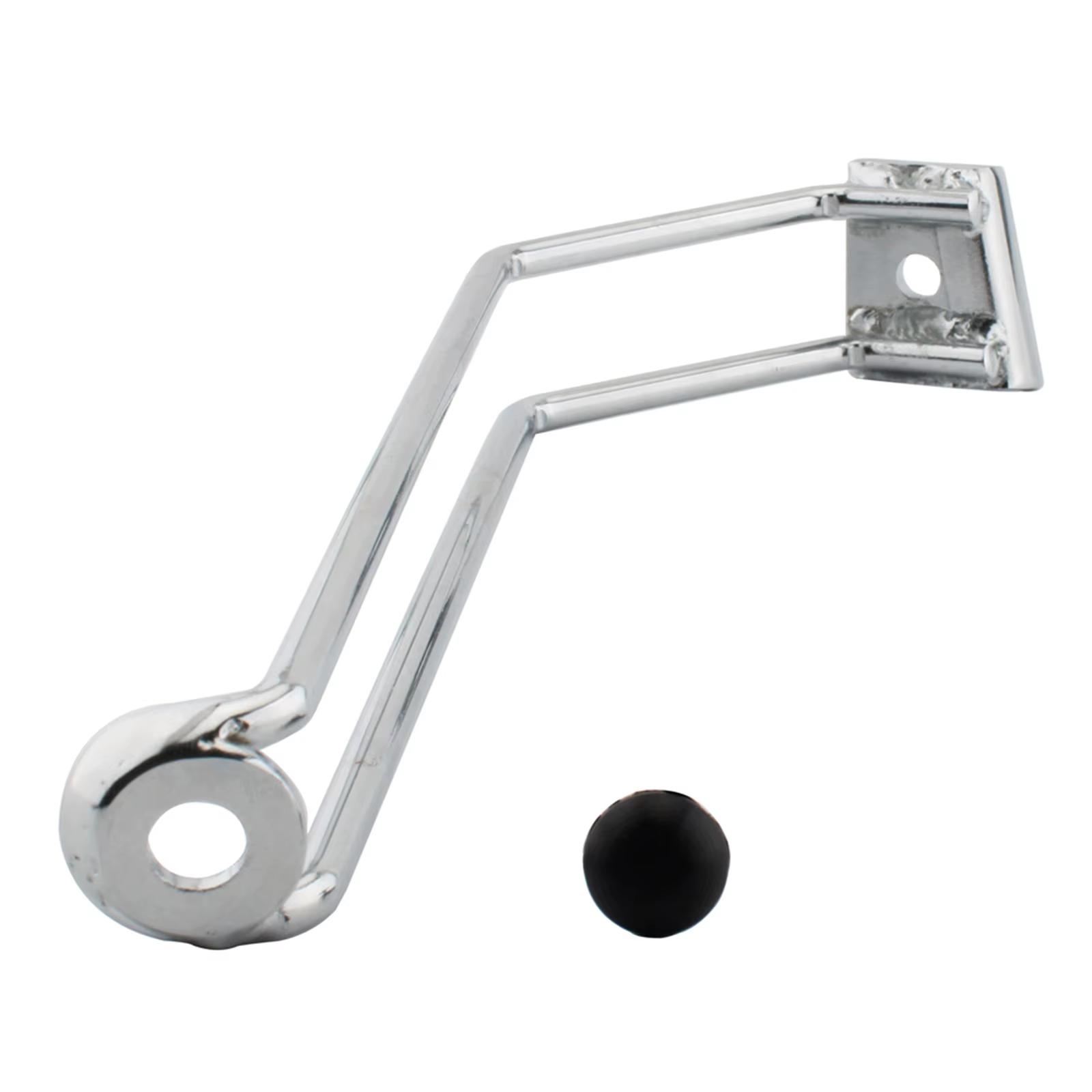 Extension de béquille avant en métal chromé pour moto, pour Harley Fat Boy Heritage Softail Classic FLSTC
