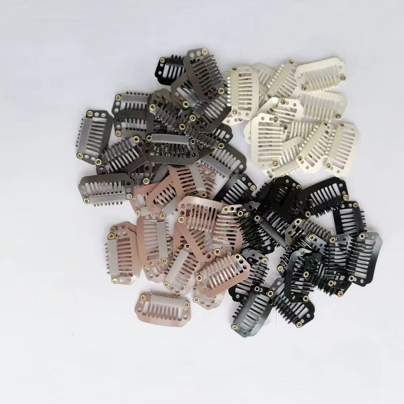 30 pièces 2.3 cm-3.6 cm pinces d'extension de cheveux