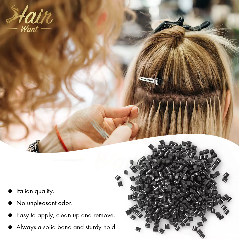 KtkerBrian Glue Mars-Perles de colle pour extensions de cheveux, outil exécutif