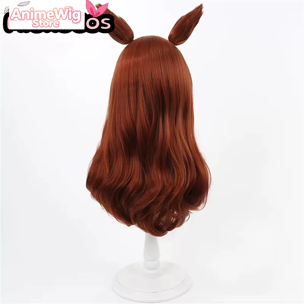 Perruque de cosplay Nice Nature avec oreilles et queue MiukoCosplay du jeu Umamusume: Pretty Derby