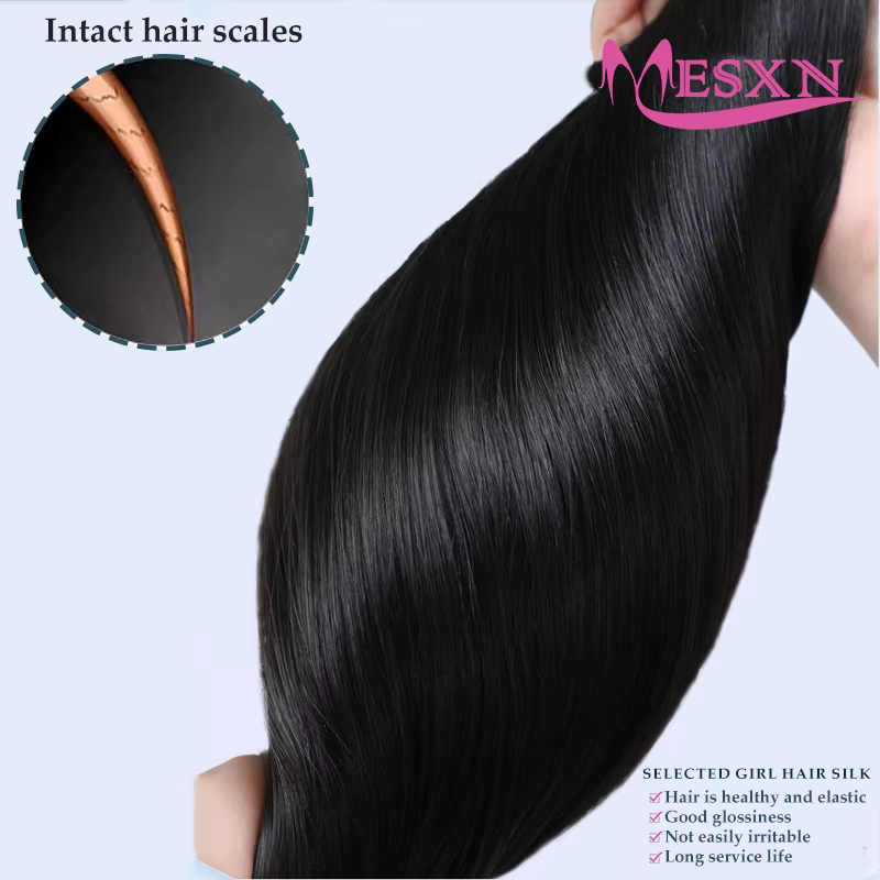 Extensions de cheveux humains