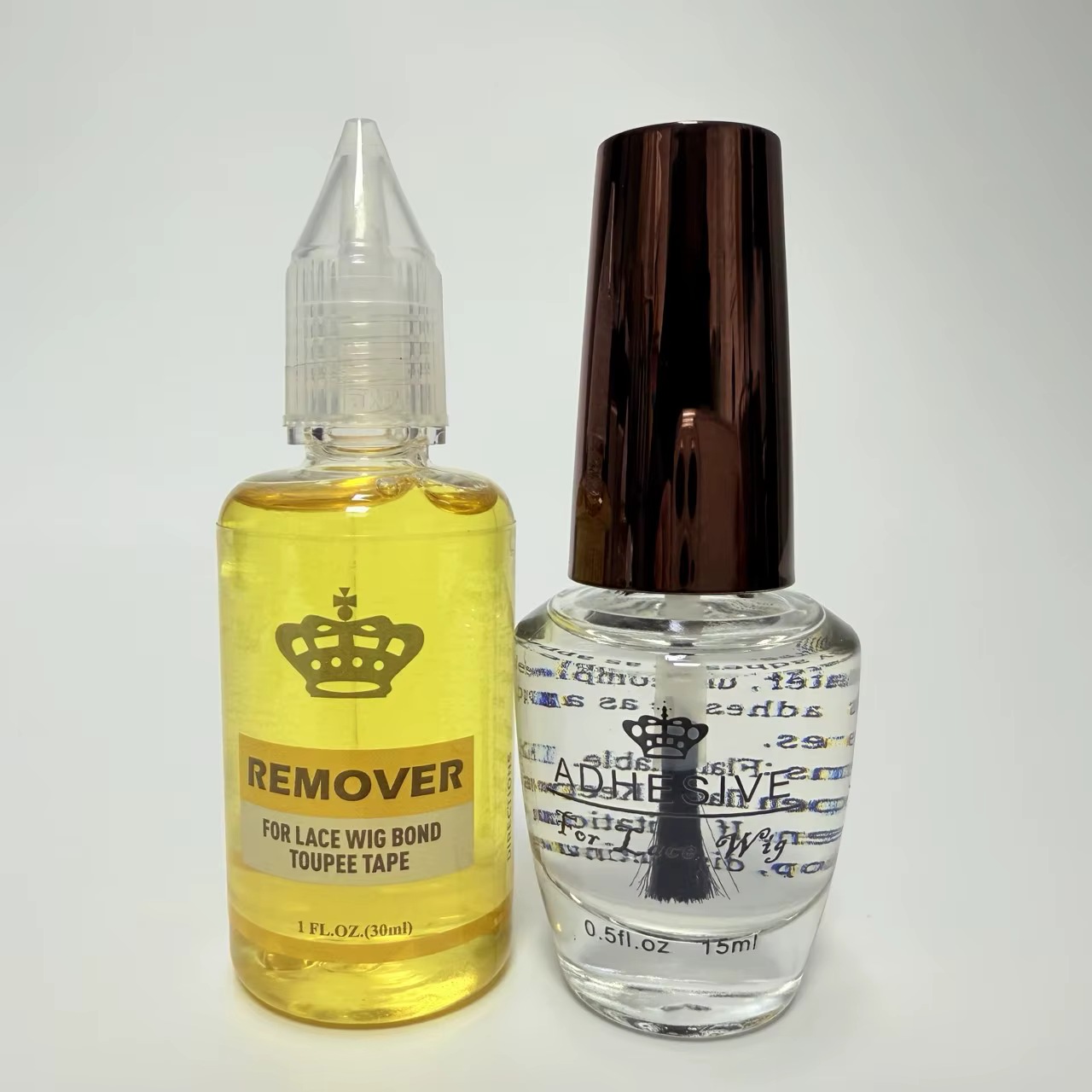 1/2 pièces 0.5FL.OZ(15ml) autocollants pour perruques en dentelle accessoire de Salon de beauté de cheveux perruque