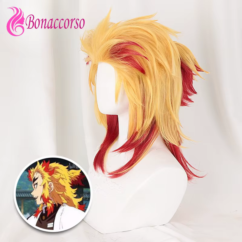 Demon Slayer Anime Cosplay Perruque