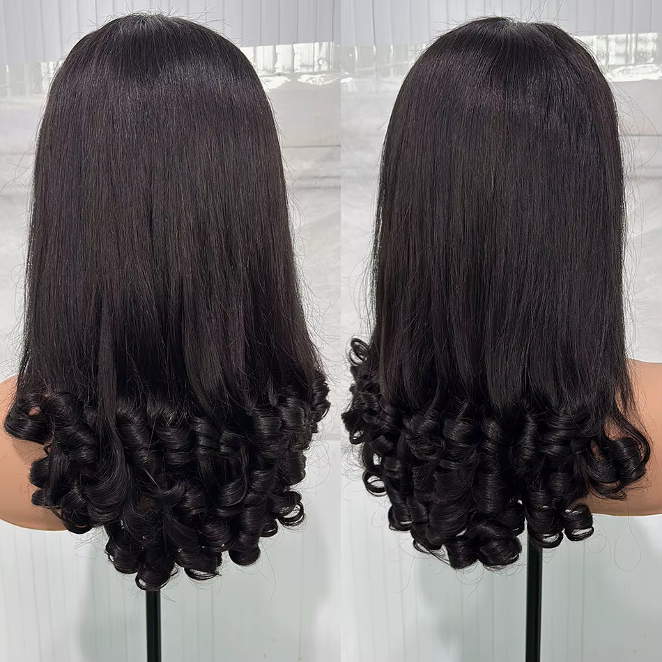 12A Double dessiné oeuf de printemps bouclés vierge perruques de cheveux humains 5x5 HD dentelle sans colle porter et