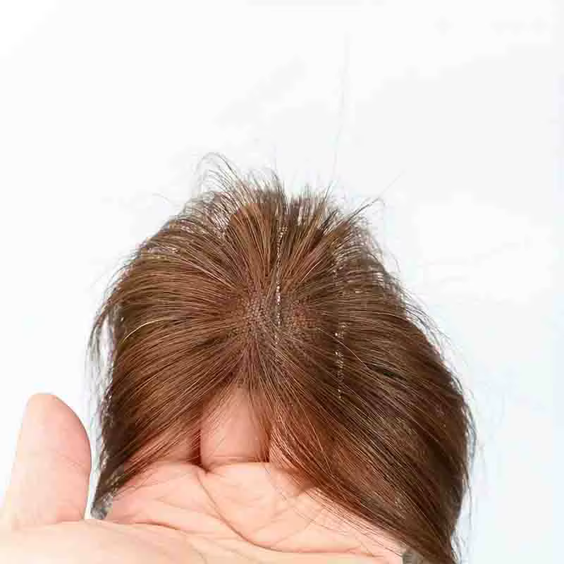 100% vrais cheveux humains Topper pour les femmes
