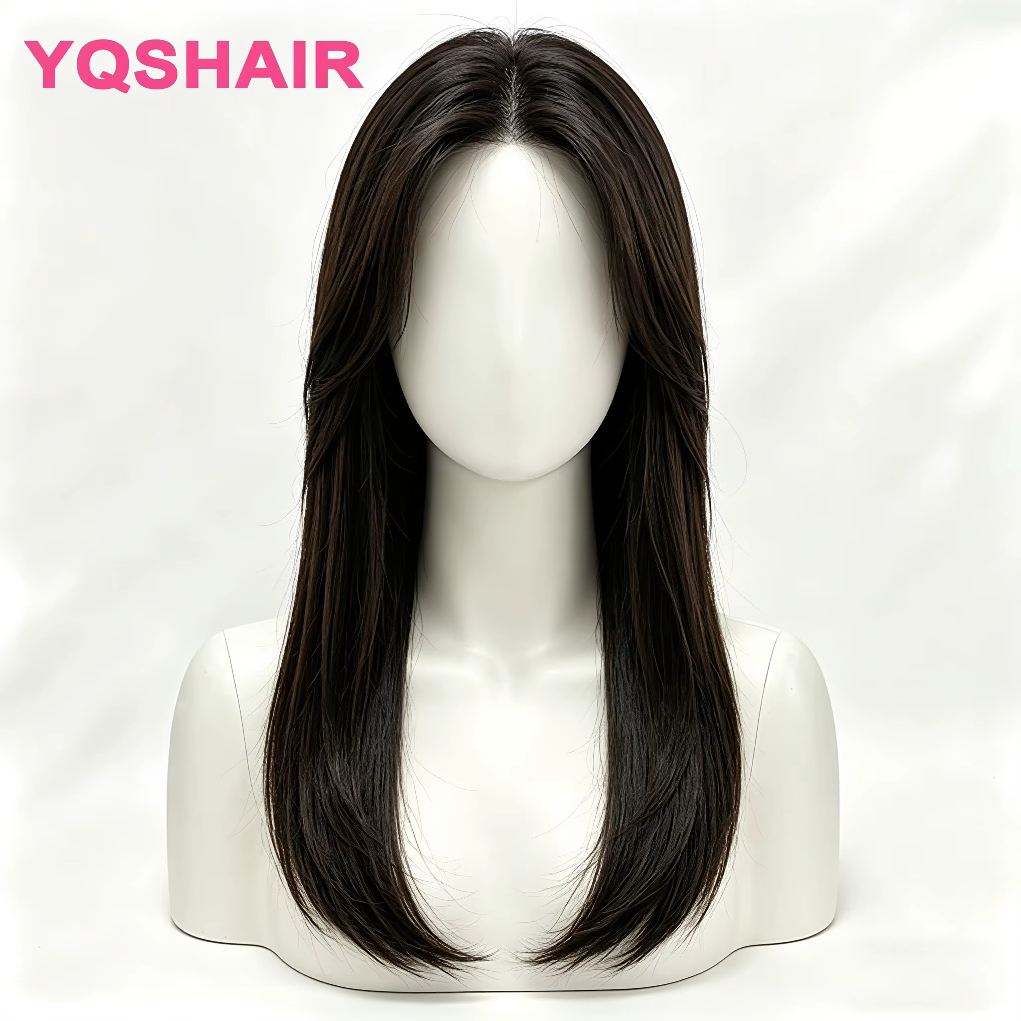 Perruque en cheveux humains 100% naturels