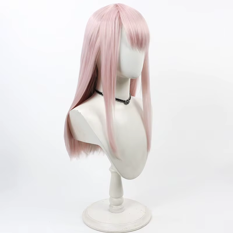 Anime déesse de la victoire: Nikke néon Cosplay perruque rose résistant à la chaleur cheveux synthétiques Halloween carnaval fête jeu de rôle perruques