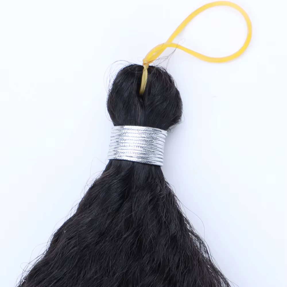 Tresses Synthétiques Afro Crépues et Bouclées au Crochet pour Femme