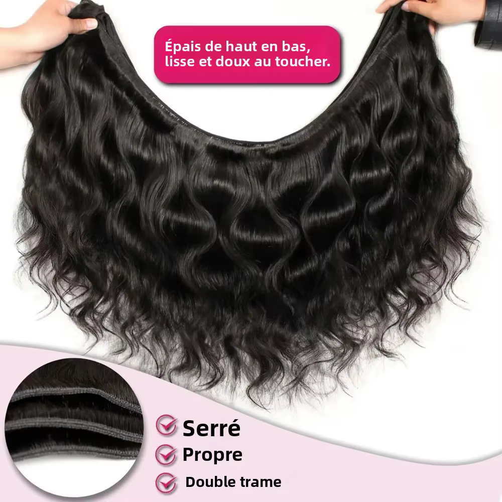 Extensions de cheveux naturels brésiliens vierges